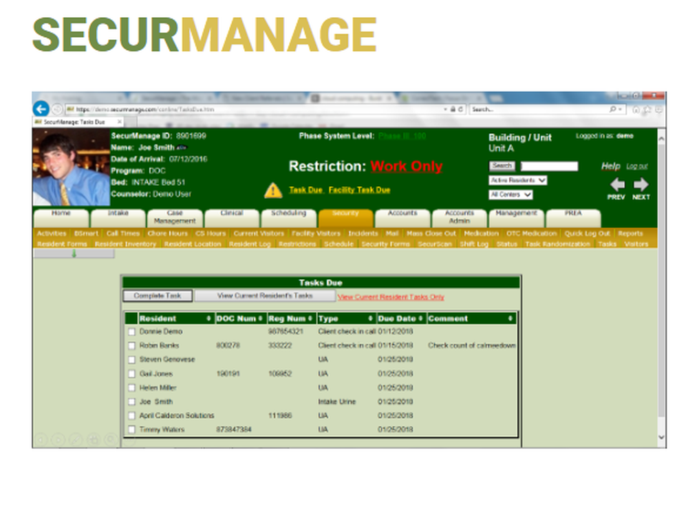 SecurManage Screenshot 1