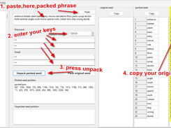 how to unpack