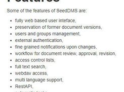SeedDMS Screenshot 2
