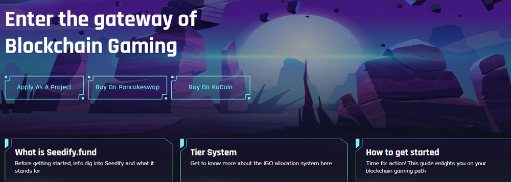 Seedify.fund Screenshot 1