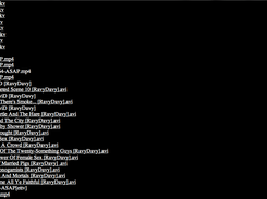 Converting files is as easy as clicking on a filename.