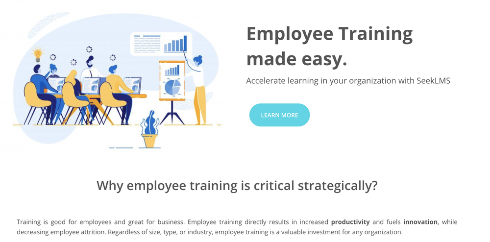 SeekLMS Screenshot 1