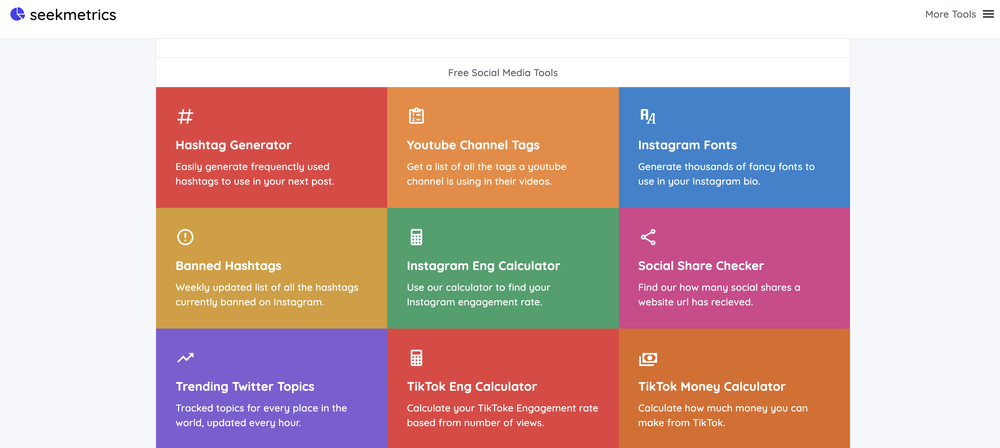 Seekmetrics Screenshot 1