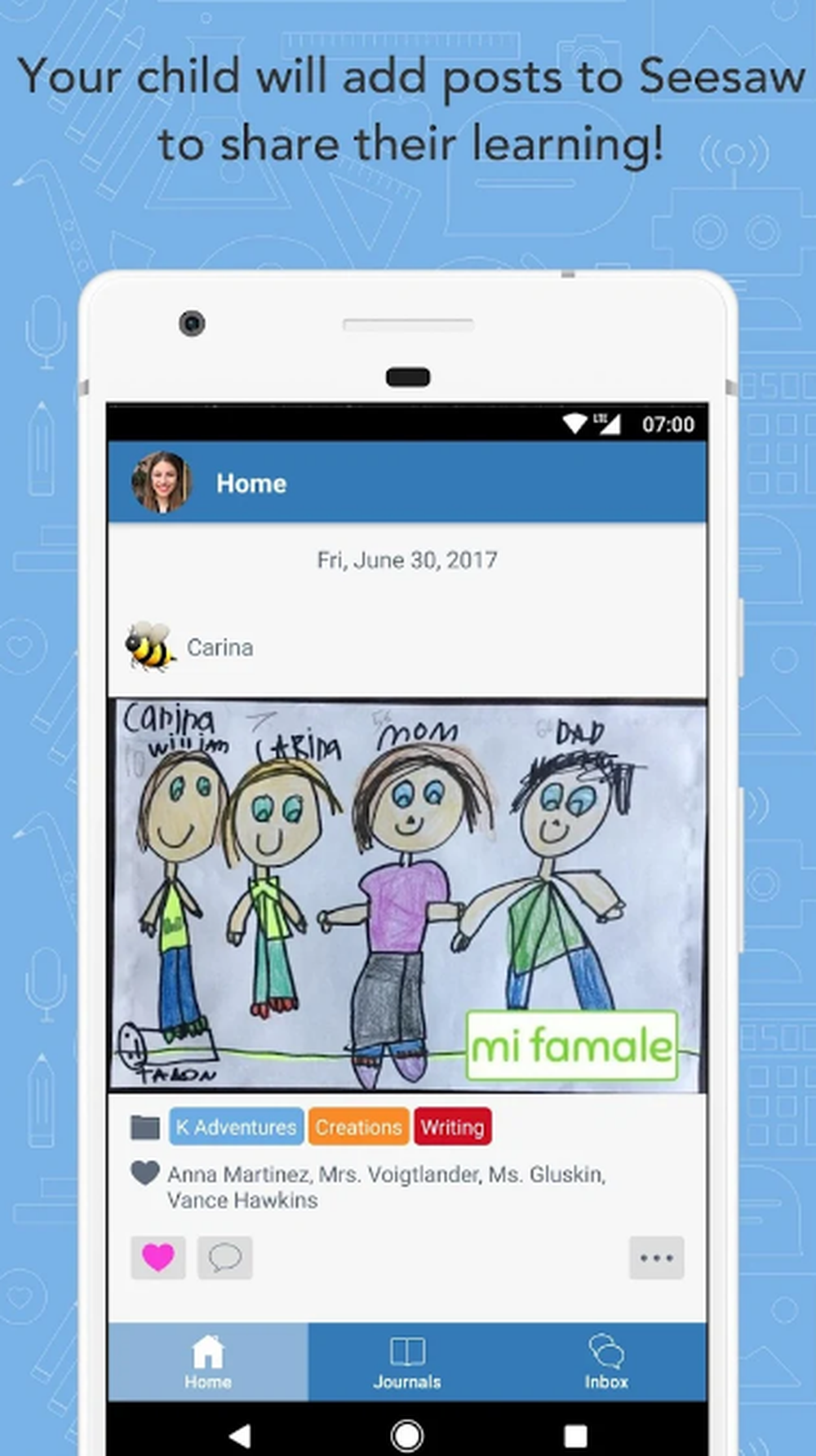 Seesaw Screenshot 1