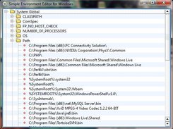 Simple Environment Editor for Windows