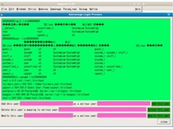 segatex on F8 (semanage login -a -m -d)