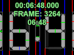 Digital clock (8 FPS)