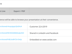 Seidat - Presentation sharing