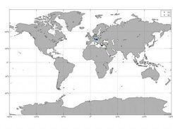 Inventory plot using the M_Map toolbox.
