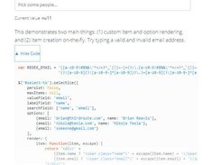 Selectize Screenshot 2