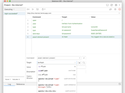 Selenium IDE Screenshot 1