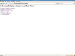 Main Admin Page
