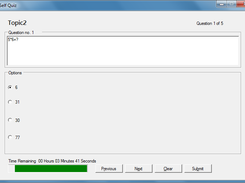 7. Test Screen