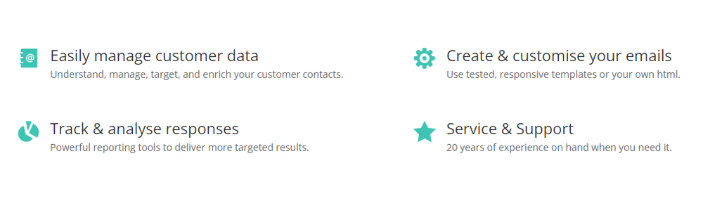 Self Service Email Screenshot 1