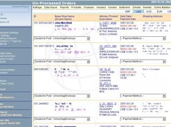 List of all incoming orders, sorted by market-currency