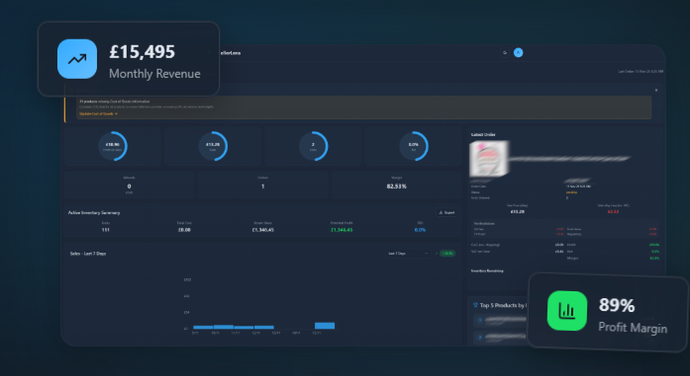 SellerLens Screenshot 1