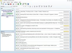 Note editor window - title, body and tags