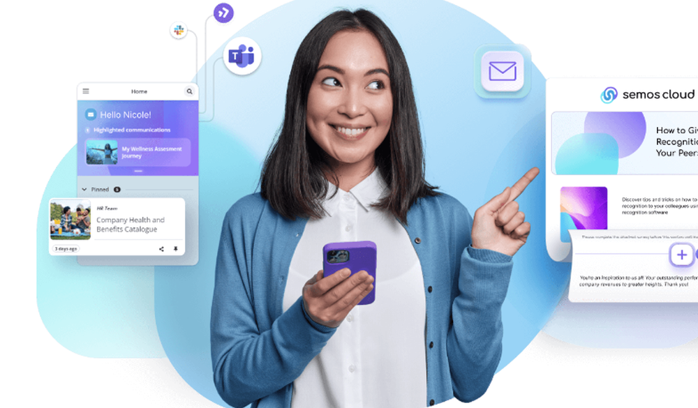 Semos Cloud Employee Communications Screenshot 1