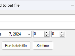 send command to bat file Screenshot 1