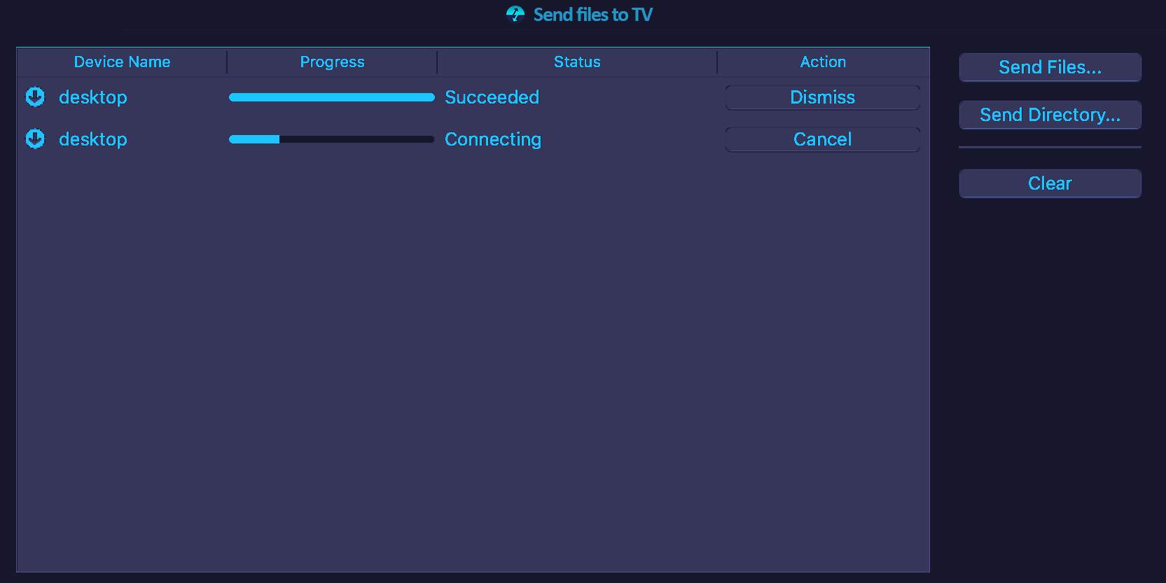 Send Files To Tv Download Sourceforge Net