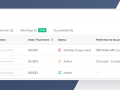 Sender Certification Screenshot 1