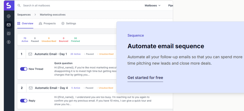 SendFlock Screenshot 1