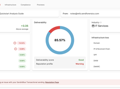 SendForensics Screenshot 1