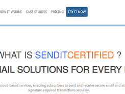 SenditCertified Screenshot 2