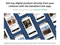 Sendowl Integrates Seamlessly with Linktree