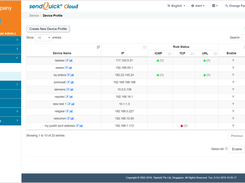 Devices can be monitored via Ping, Port and URL checks