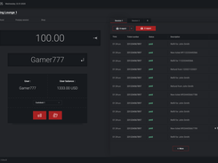 Monitor financial transactions in SENET admin panel