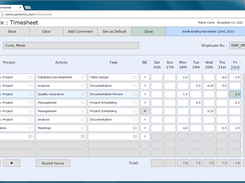 Senomix-TimeSheet