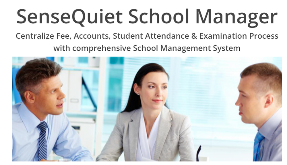 SenseQuiet School Manager Screenshot 1