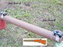 launcher used in the shooting simulation system