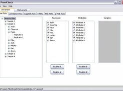 Main user interface