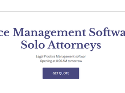 Sentian Law Practice Management Screenshot 1