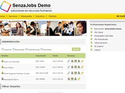 Admin page