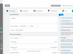 SEO Content Machine Screenshot 2
