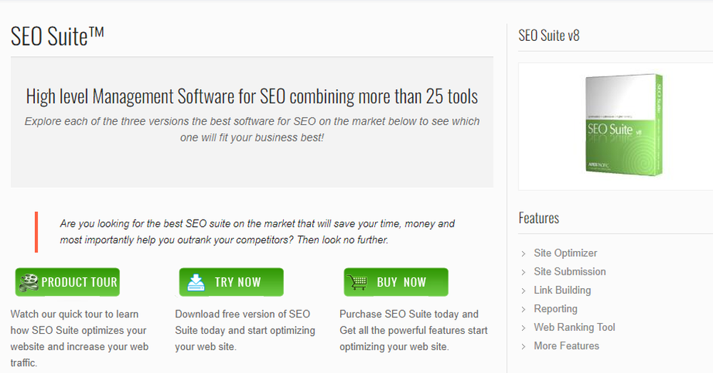 SEO Suite Screenshot 1