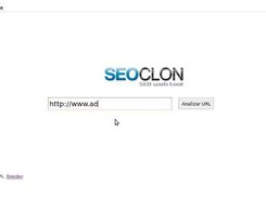 Página principal seoclon / Main webpage of seoclon