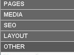 Inline editing & side control panel