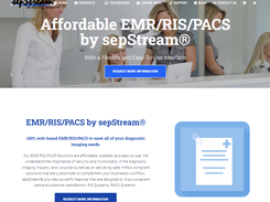 sepStream EMR/RIS/PACS Screenshot 1