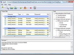Here is an example of what a project in SeqGI can look like