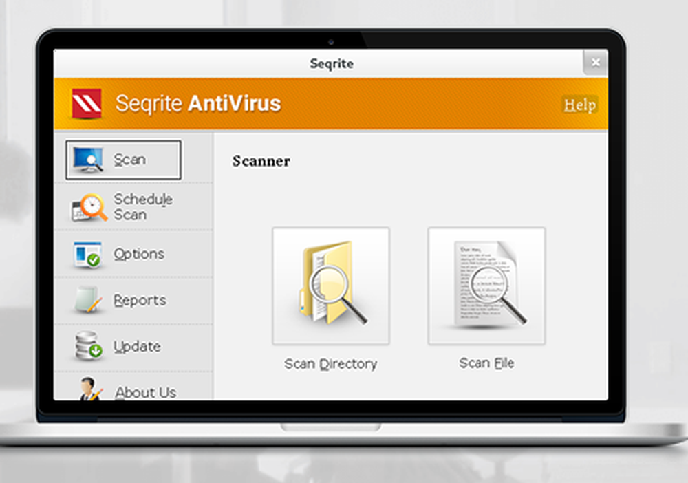 Seqrite Linux AntiVirus Screenshot 1