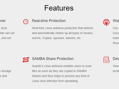 Seqrite Linux AntiVirus Screenshot 1