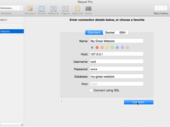 Sequel Pro Screenshot 1