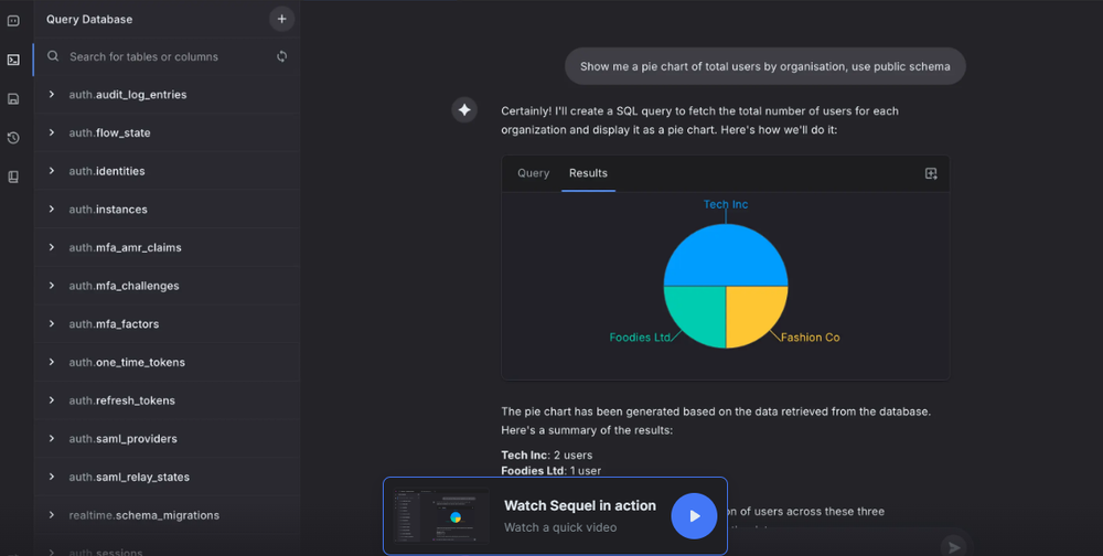 Sequel Screenshot 1