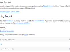 Sequence.js Screenshot 1