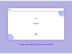 Welcome screen