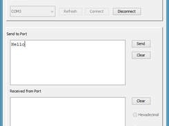 Serial Port Communicator Screenshot 1